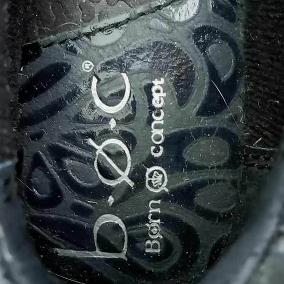 BOC Born Concept  Women's Peggy Charcoal Gray Clog Embossed Detail Size 6/ 36.5 - Picture 2 of 9